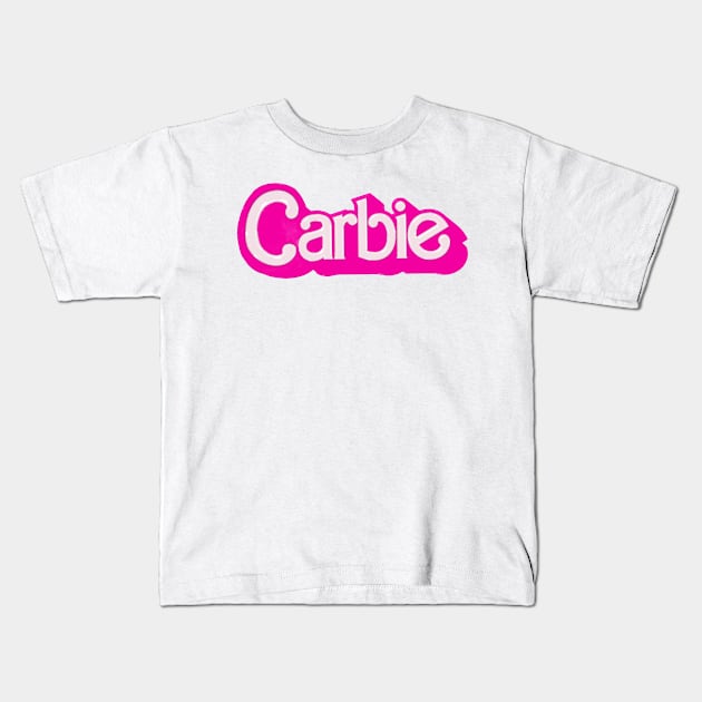 Carbie Kids T-Shirt by FunandWhimsy